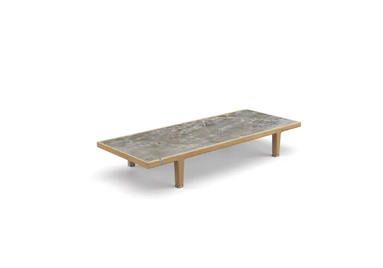 Gartentisch Couchtisch DEDON SEALINE Kaffeetisch 162 x 65 cm